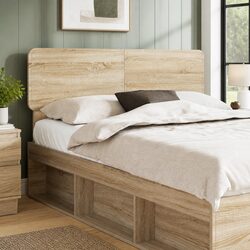 Brown Engineered Wood Headboard Specifications and More