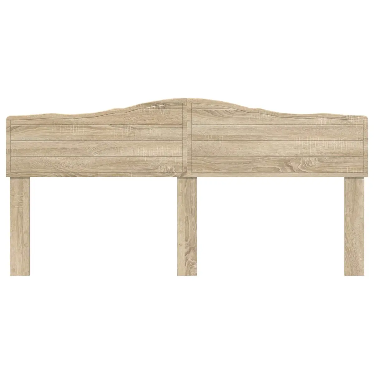 Sonoma Oak Engineered Wood Headboard