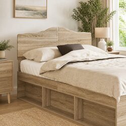 Specifications of Modern Engineered Wood Brown Headboard