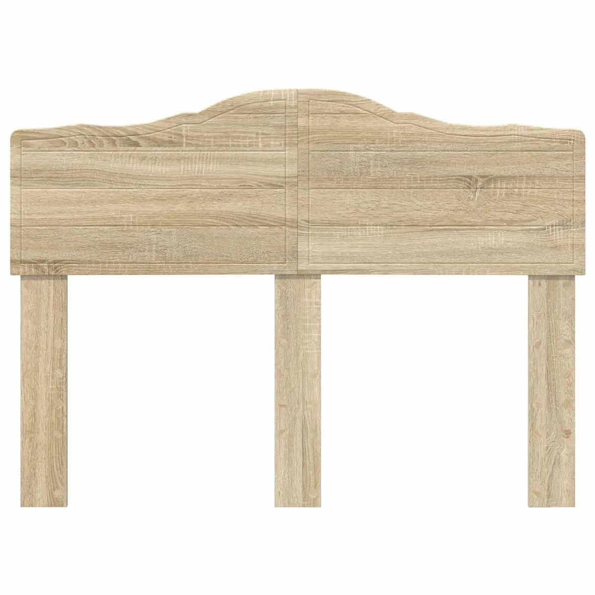 Engineered Wood Brown Headboard