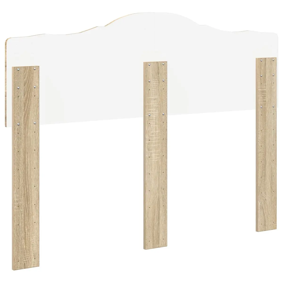 Engineered Wood Brown Headboard