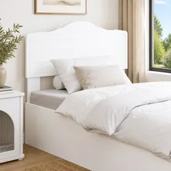 Engineered Wood Headboard in White – Specifications and Details