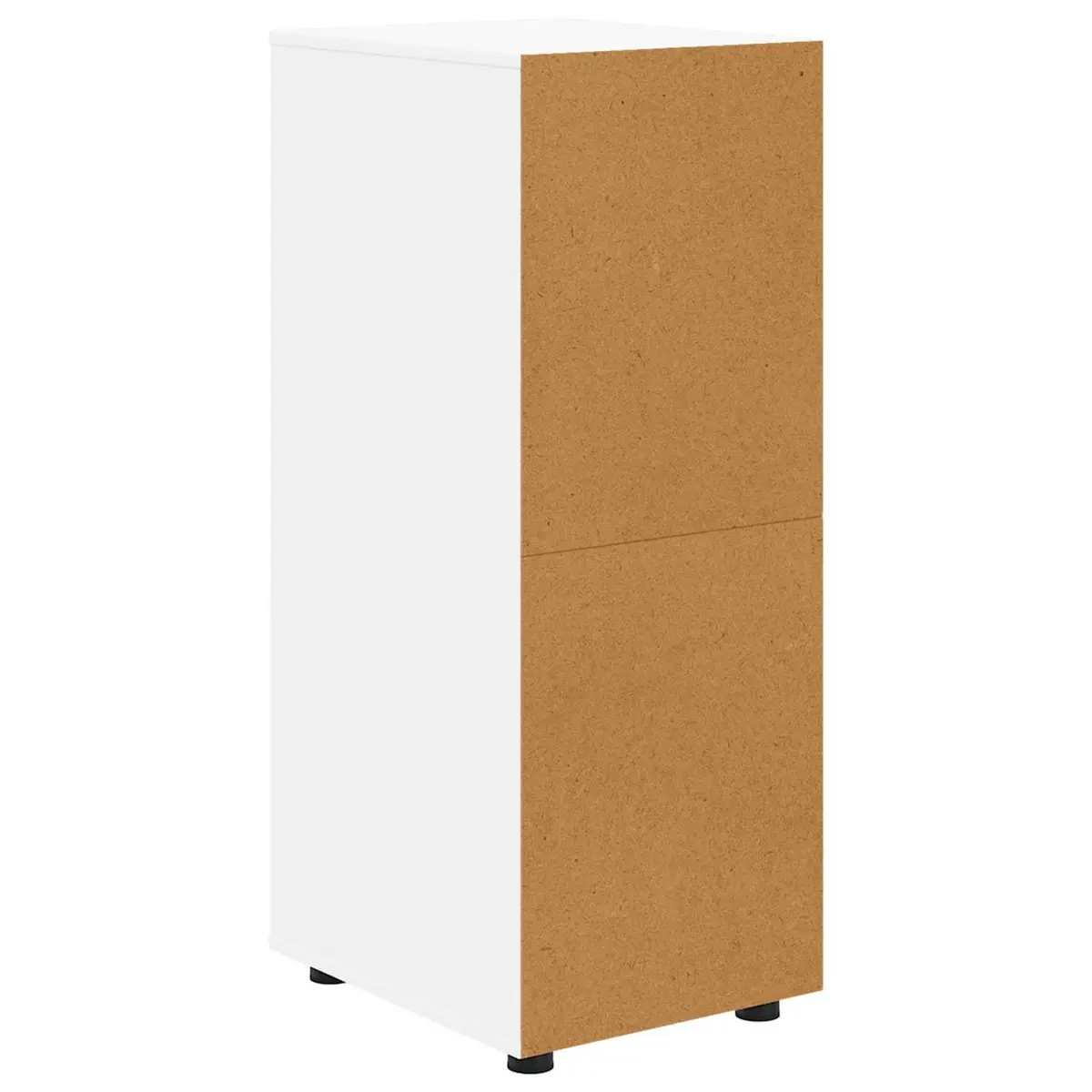Storage Cabinet White Bedroom Living Room 40 x 48 x 105 cm Engineered Wood