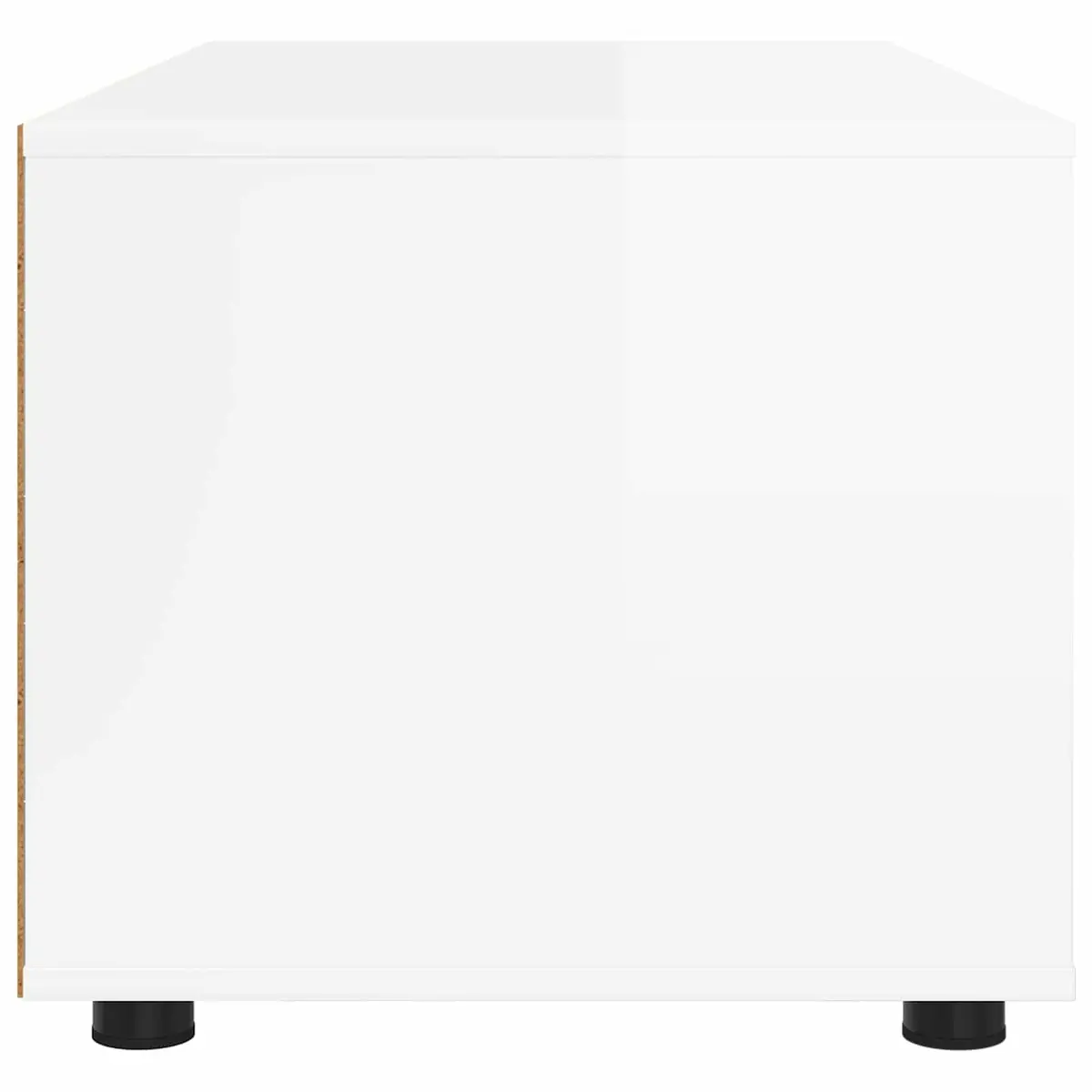 High Gloss White TV Cabinet Storage Unit
