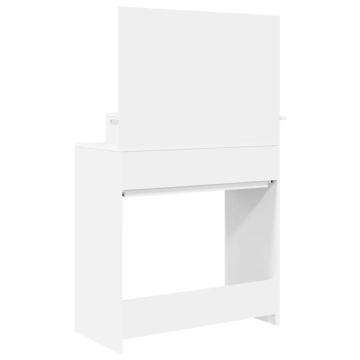 Bedroom Dressing Table White Vanity Unit Drawer Storage Makeup Desk Modern 80cm