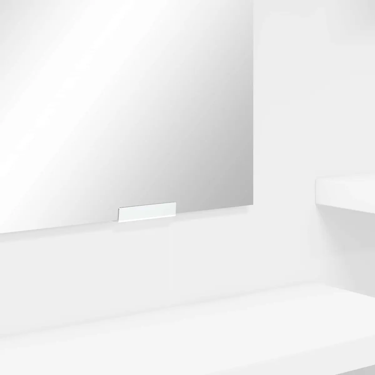 Bedroom Dressing Table with Drawer White Modern Vanity Unit Storage Furniture