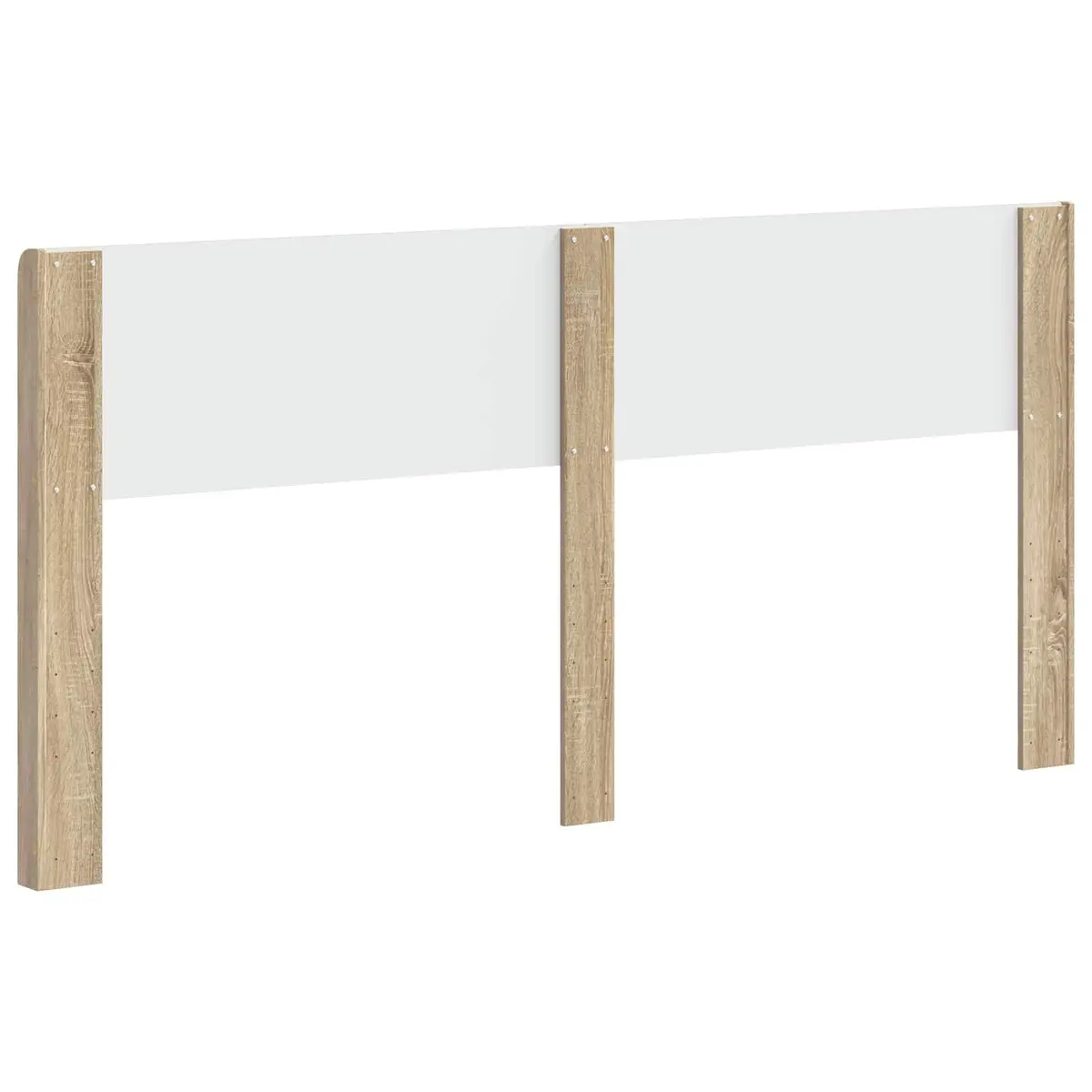 Brown Engineered Wood Headboard