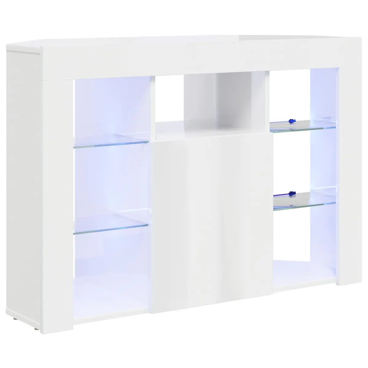 Corner LED TV Cabinet Wall-Mounted Unit