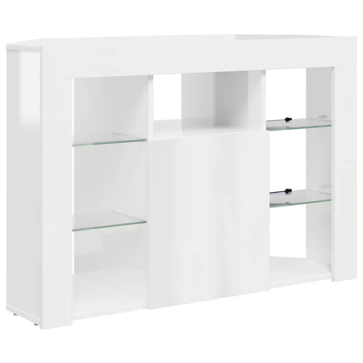 Corner LED TV Cabinet Wall-Mounted Unit