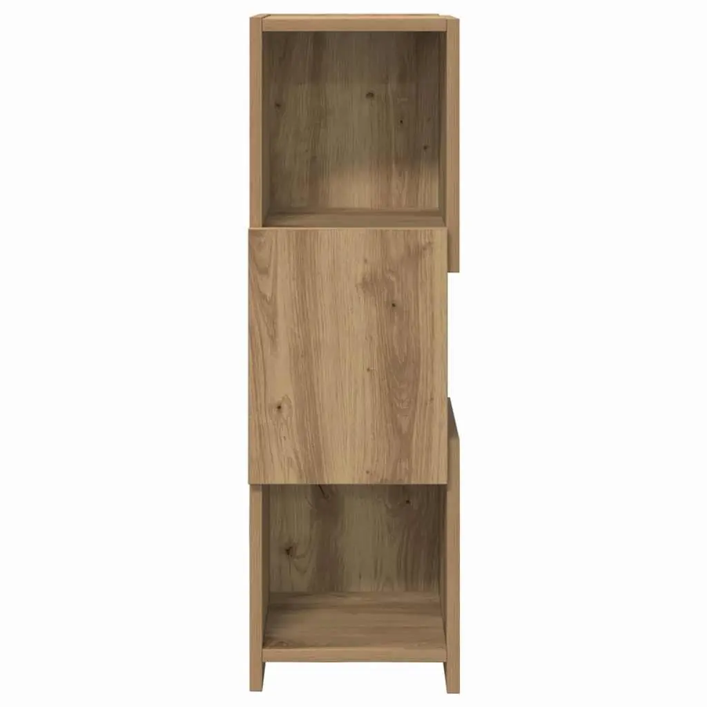 Corner Cabinet Storage Unit 25.5x25x80cm Brown Modern Living Room Furniture