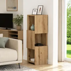 Specifications for Corner Cabinet: 30.5x30x95cm in Brown
