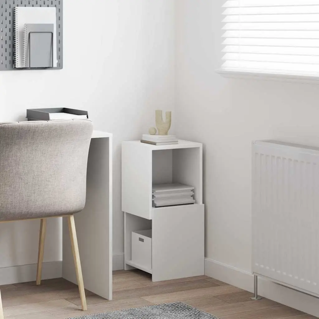 Corner Storage Cabinet 30.5x30x65cm Modern Living Room Shelving Unit