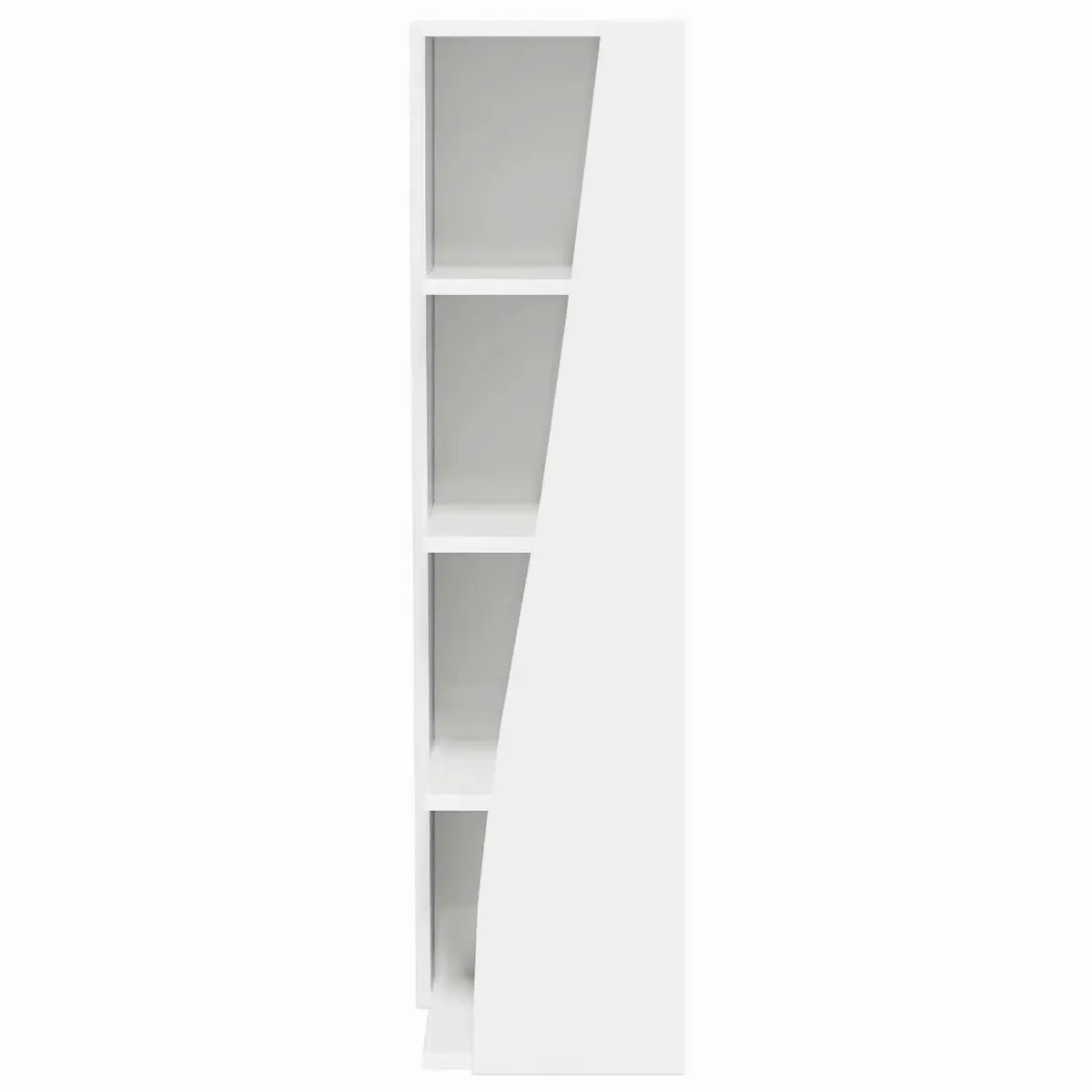 Corner Storage Unit 102cm High, Engineered Wood Construction