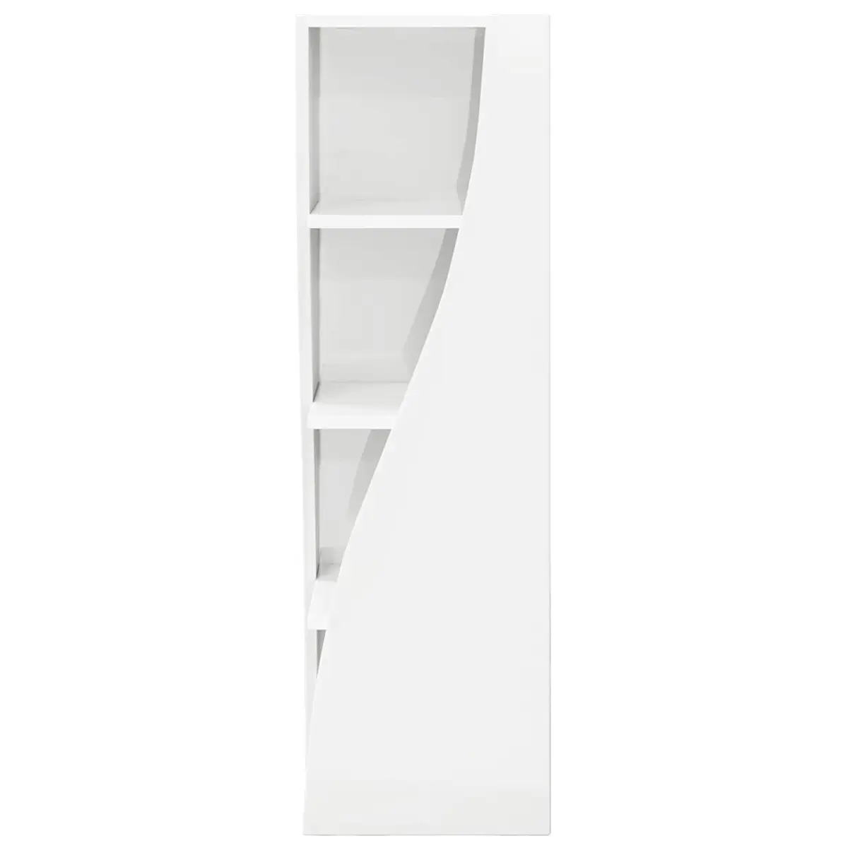 Corner Storage Cabinet Living Room 32x32x102cm Modern Engineered Wood