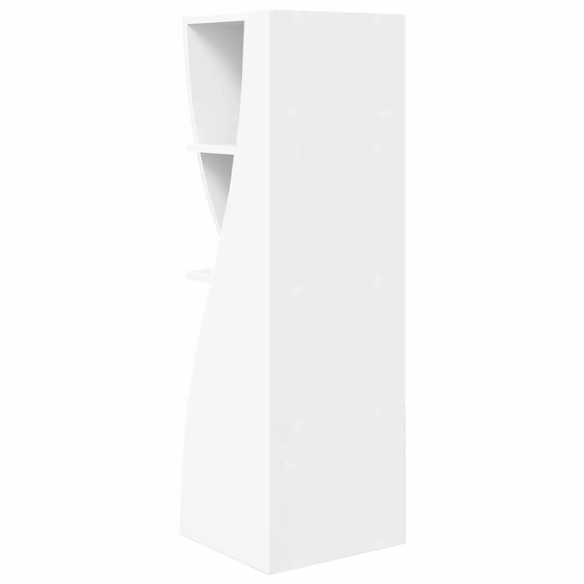 Corner Storage Cabinet Living Room 32x32x102cm Modern Engineered Wood