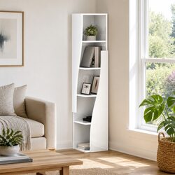 Specifications of Modern Corner Cabinet 27.5x27x140cm