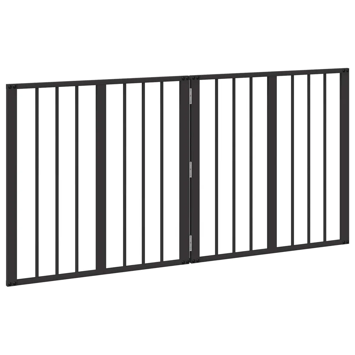 Dog Gate Indoor 60 x 60 cm Foldable Pet Enclosure Safety Fence
