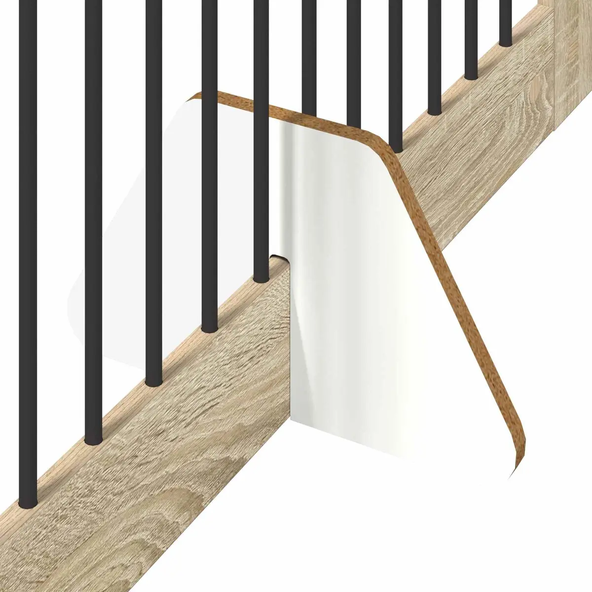 Foldable Dog Gate Indoor Use 200.5 cm Brown Portable Pet Fence