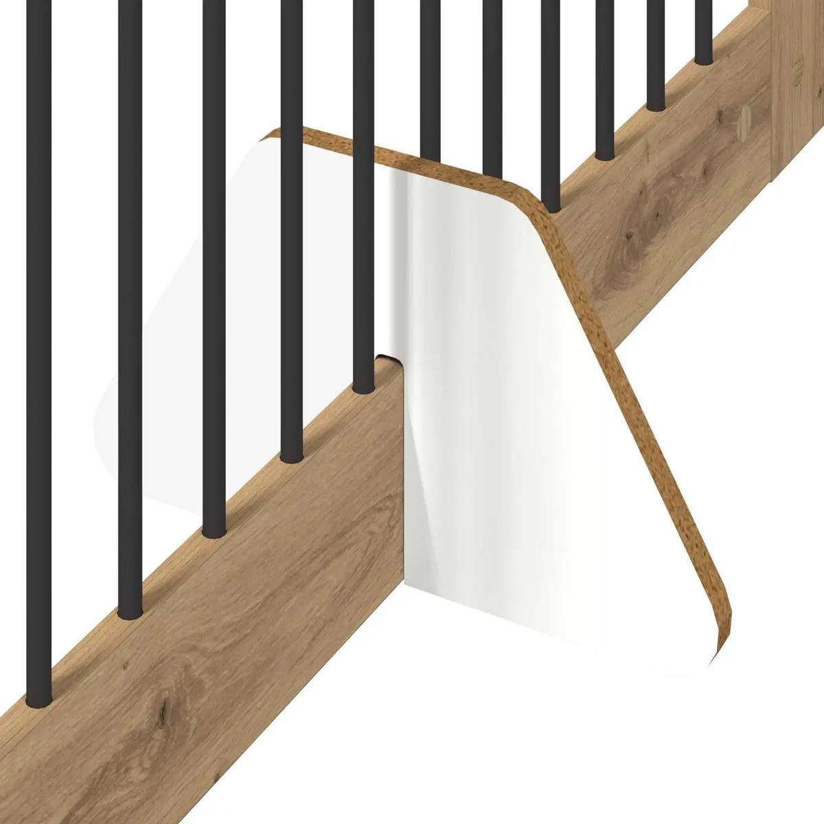 Foldable Dog Gate with Stands