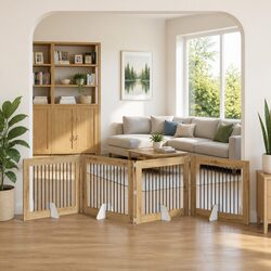 Specifications of the Foldable Dog Gate - 4 Panels, 401 cm