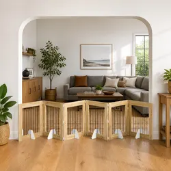 Foldable Dog Gate 6 Panels - Specifications & Details