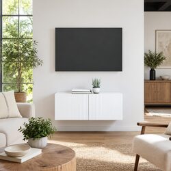 Specifications of White Modern TV Wall Cabinet Set for Storage