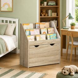 Kids Bookshelf with Dimensions of 60 x 29.5 x 69 cm