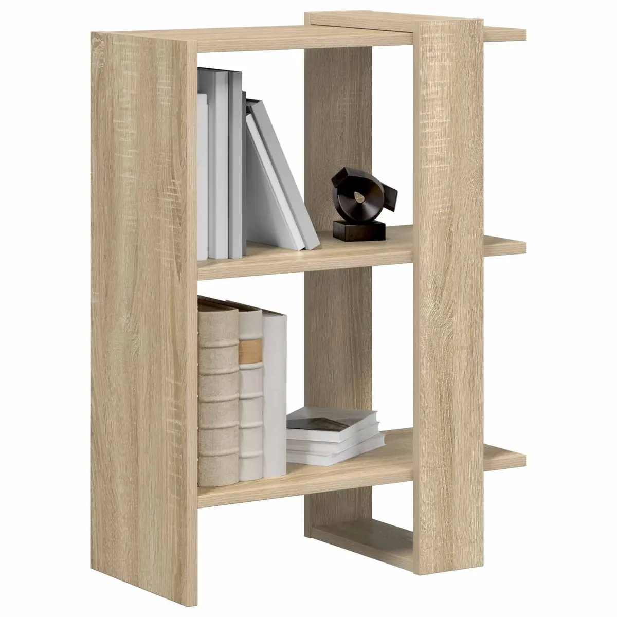 Bookshelf for Living Room Office 52 x 25 x 71.5 cm Freestanding Storage Display Shelves