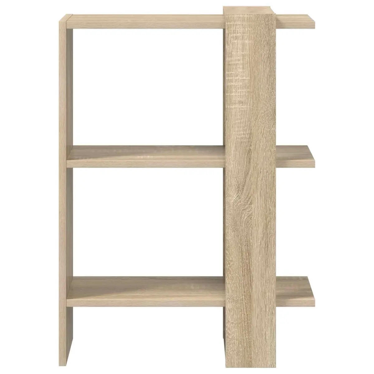 Bookshelf for Living Room Office 52 x 25 x 71.5 cm Freestanding Storage Display Shelves