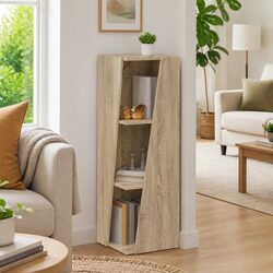 33 x 32 x 100.5 cm Brown Engineered Wood Bookcase
