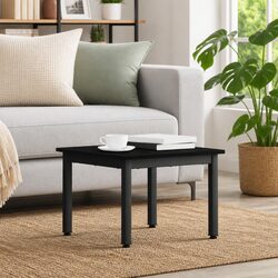 Black Oak Coffee Table – Dimensions 50 x 50 x 36 cm