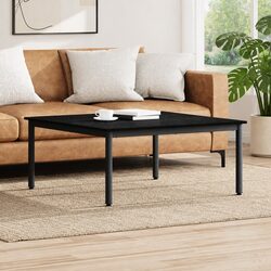 Specifications of Black Oak Coffee Table - 100x100x45cm