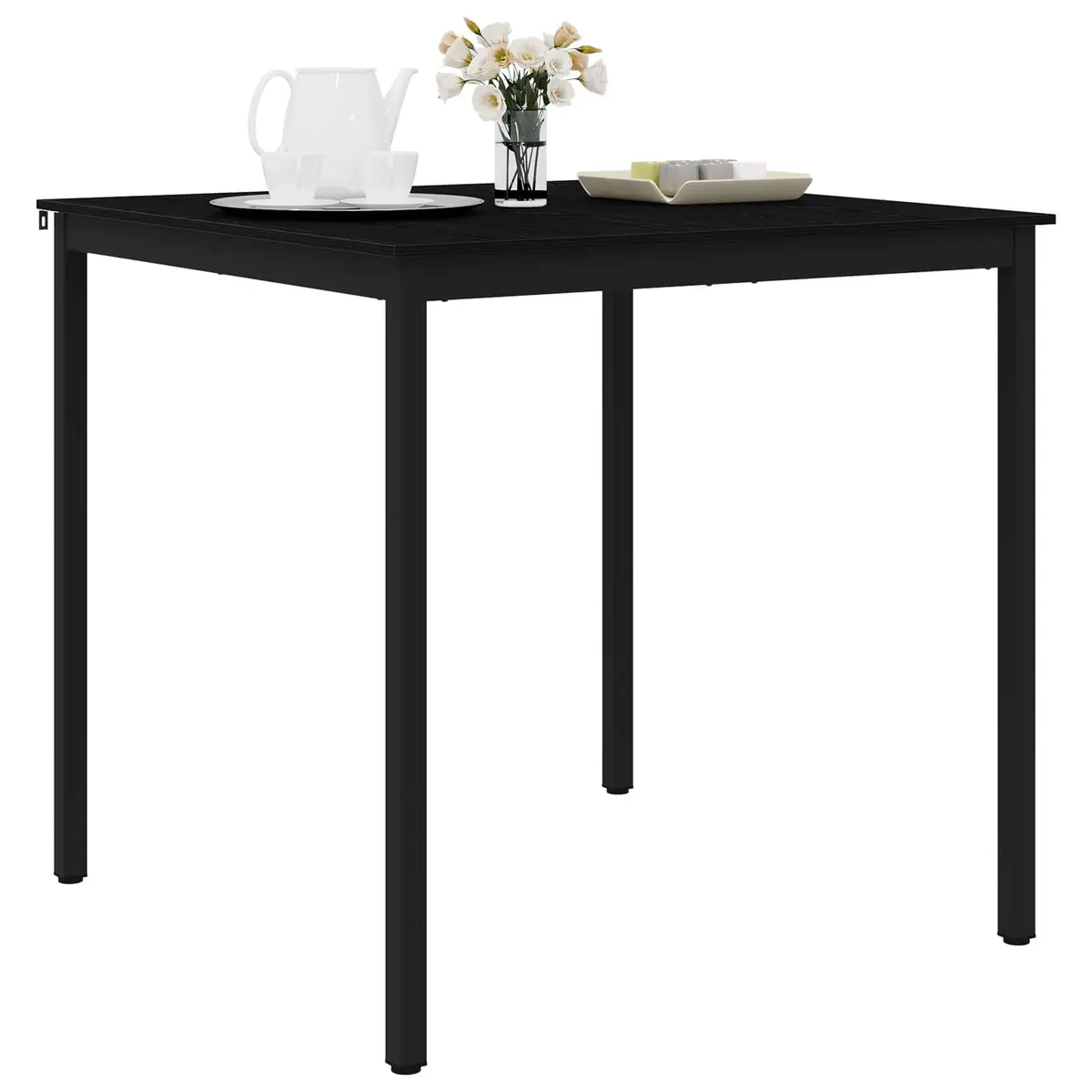 Rectangular Black Bar Table