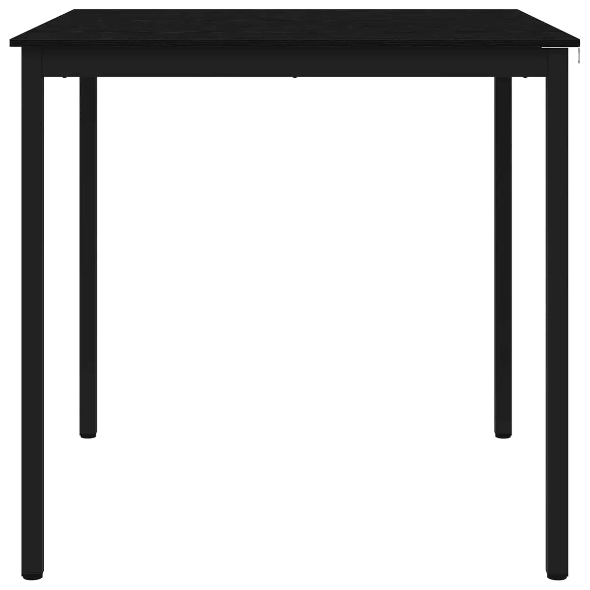 Rectangular Black Bar Table