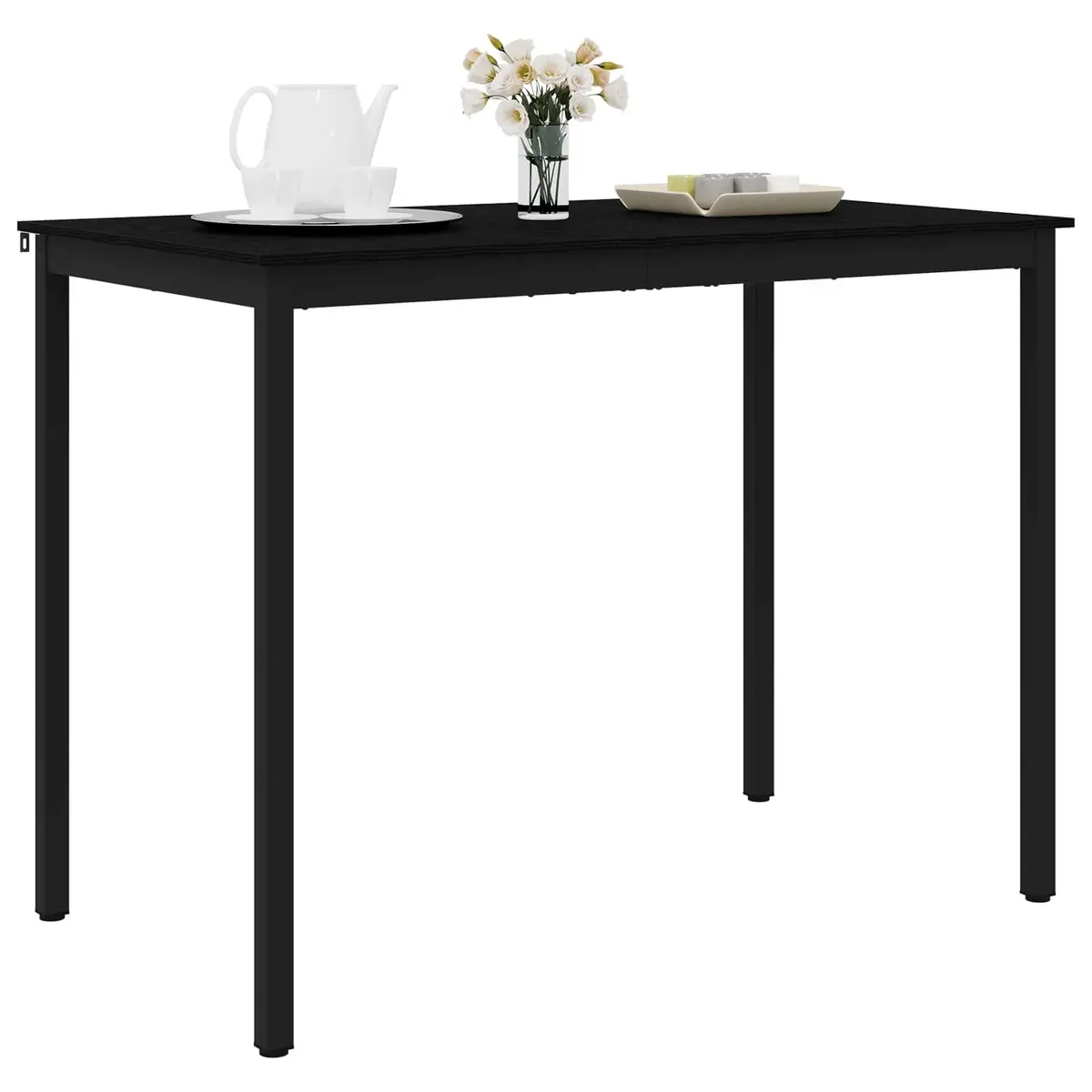 Rectangular Standing Bar Table in Black
