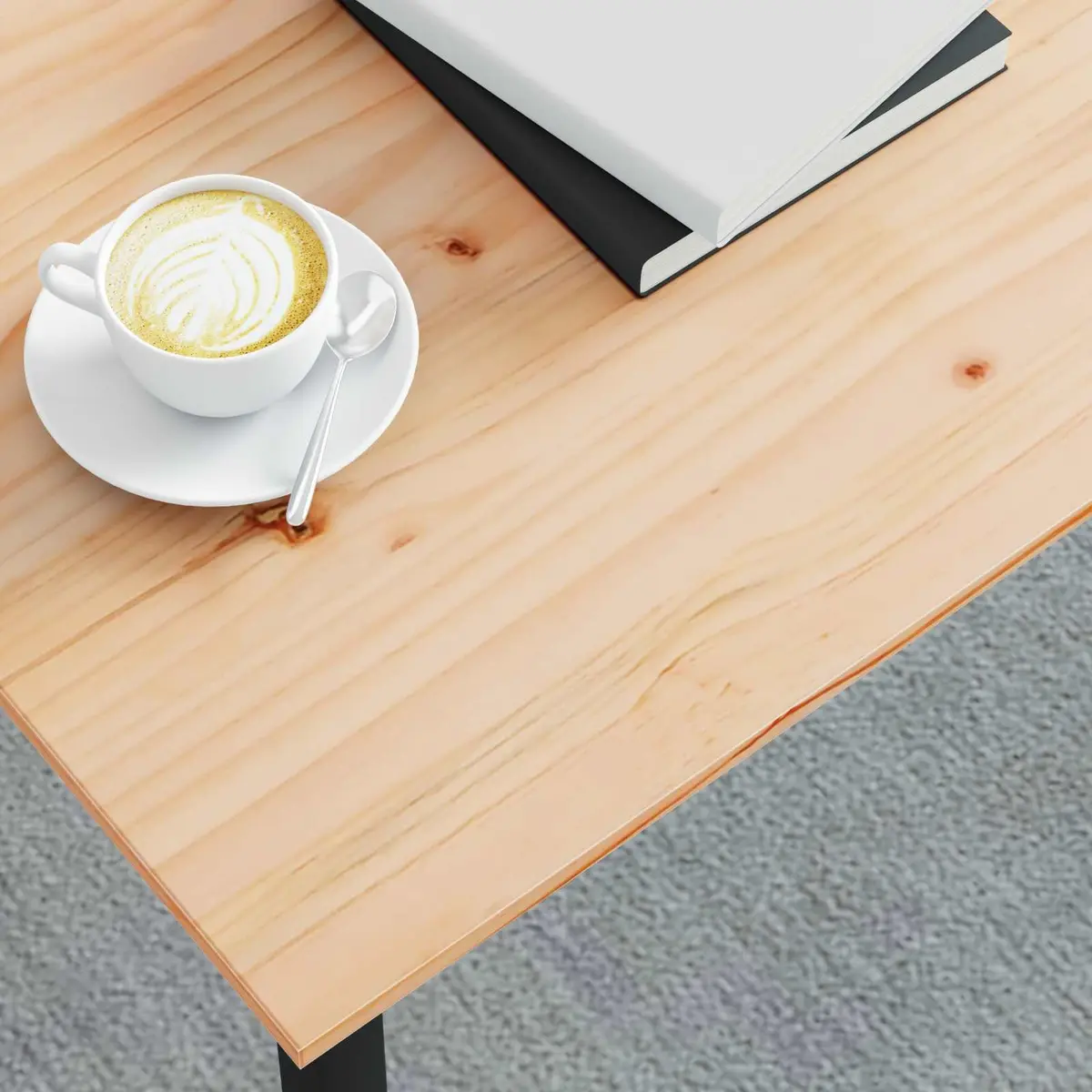 Solid Pine Wood Coffee Table
