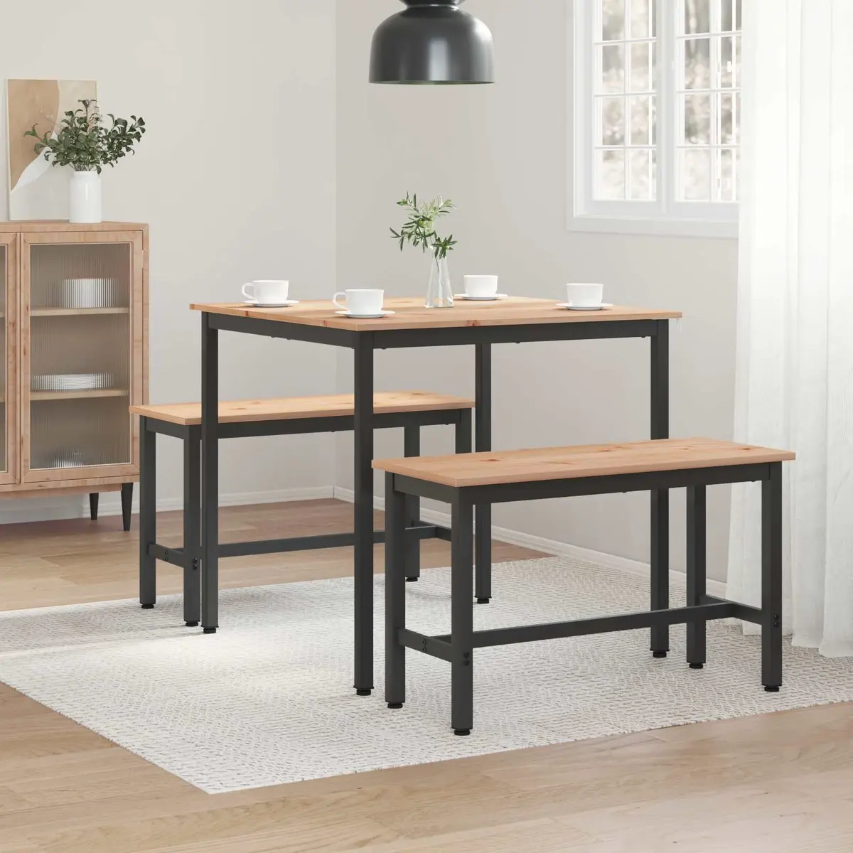 Square Dining Table 80x80x75cm