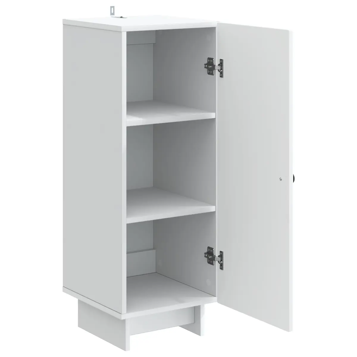 33 x 34.5 x 90 cm White Engineered Wood Sideboard