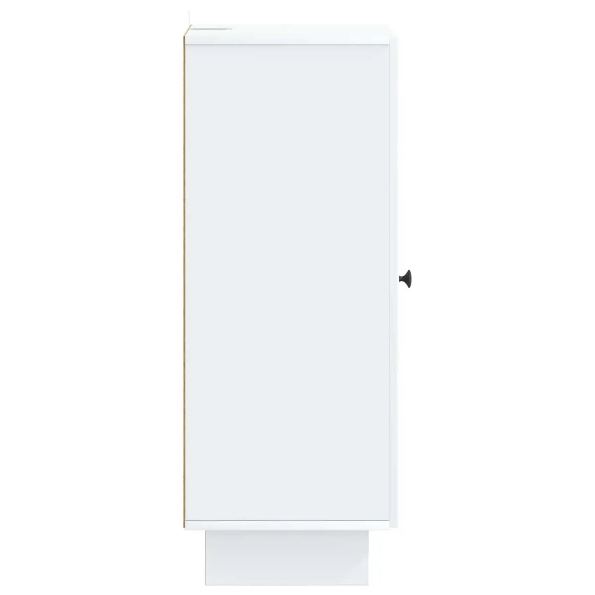 33 x 34.5 x 90 cm White Engineered Wood Sideboard