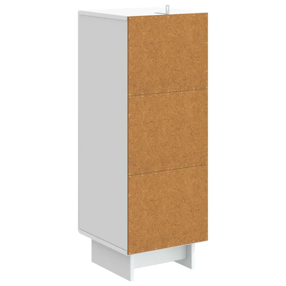 33 x 34.5 x 90 cm White Engineered Wood Sideboard