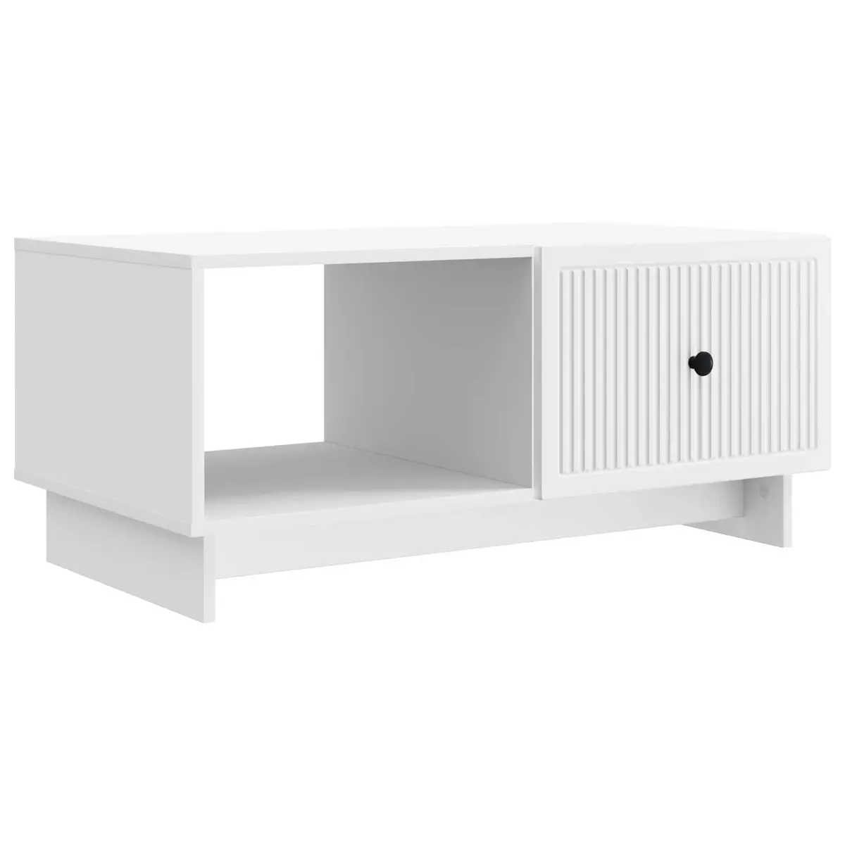 Rectangular Coffee Table 90 x 50 x 40 cm in White