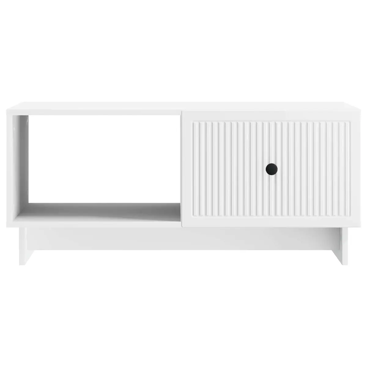 Rectangular Coffee Table 90 x 50 x 40 cm in White