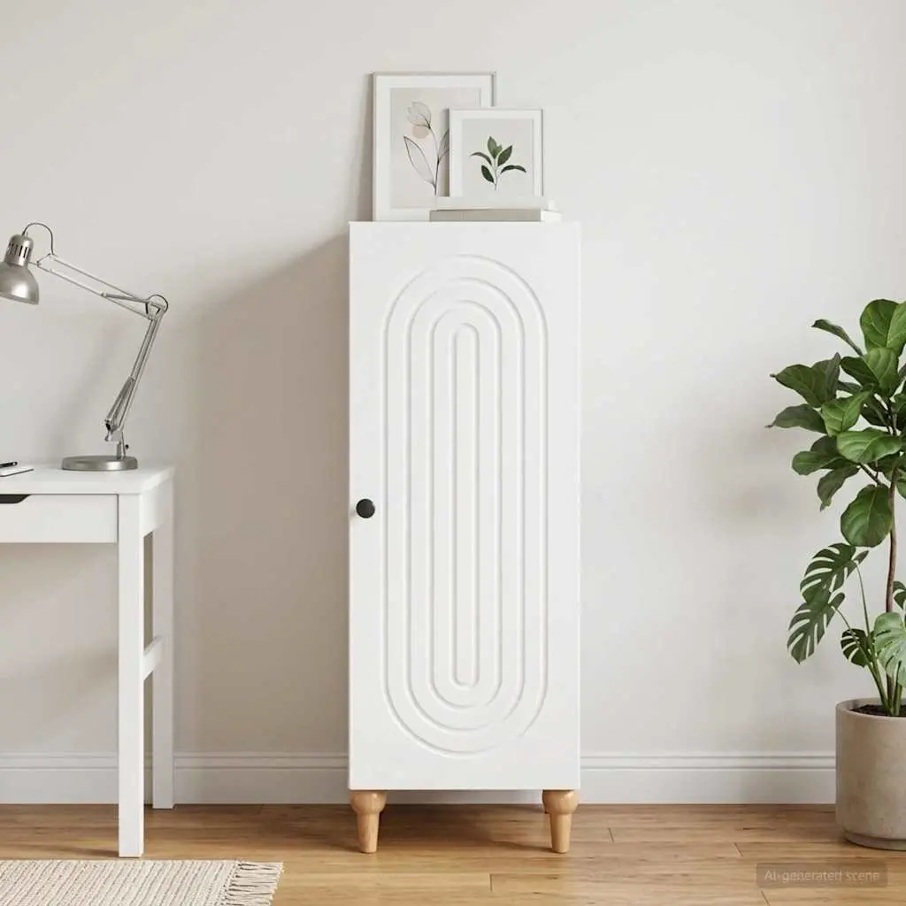 White Sideboard Storage Cabinet