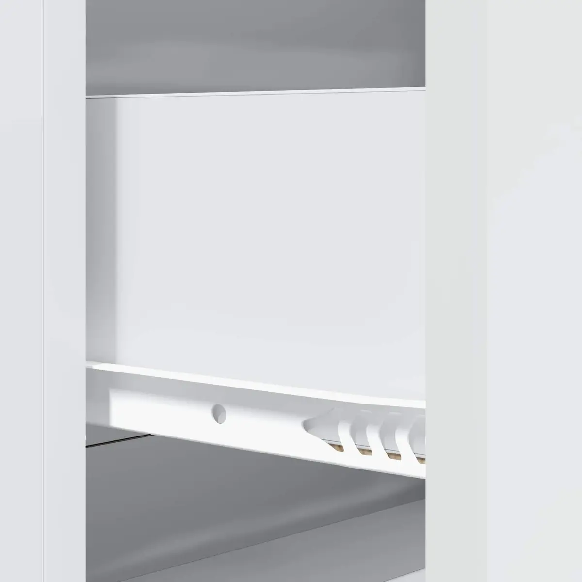 Storage Cabinet Drawer Unit Living Room White 66 x 34.5 x 90 cm