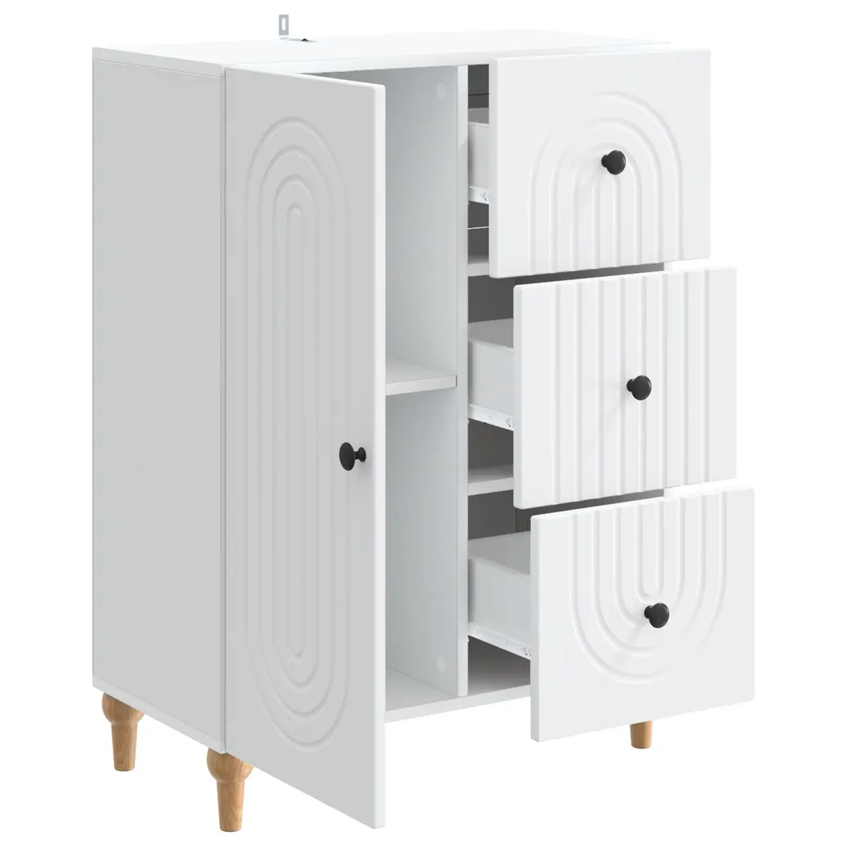 Sideboard Storage Cabinet for Lounge Dining Room 66 x 34.5 x 90 cm