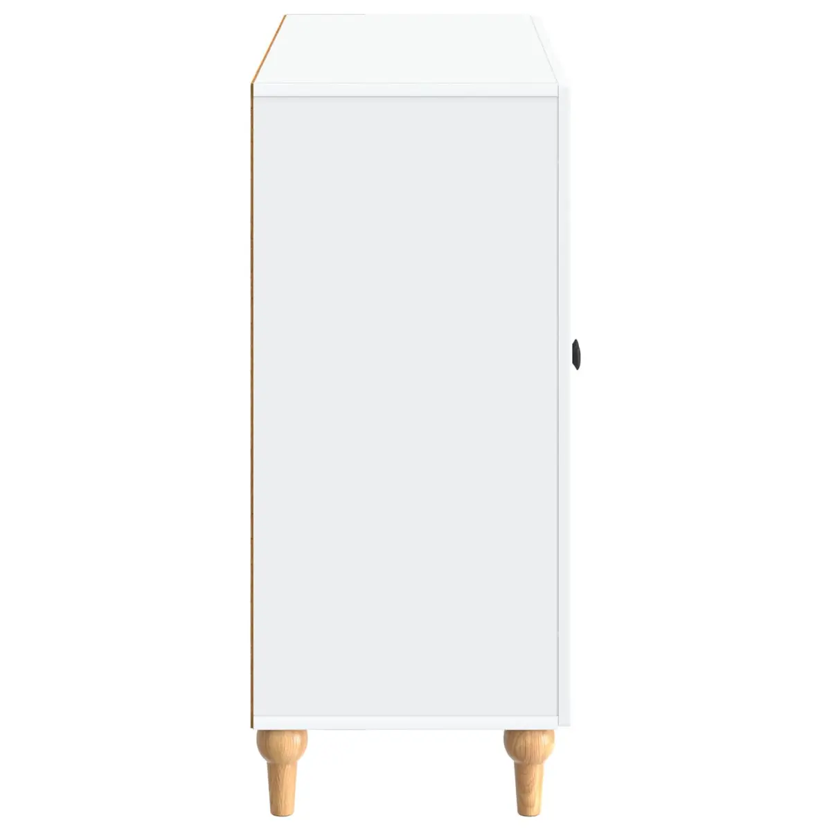 Sideboard Cabinet for Home Storage White Engineered Wood 89x34.5x80cm