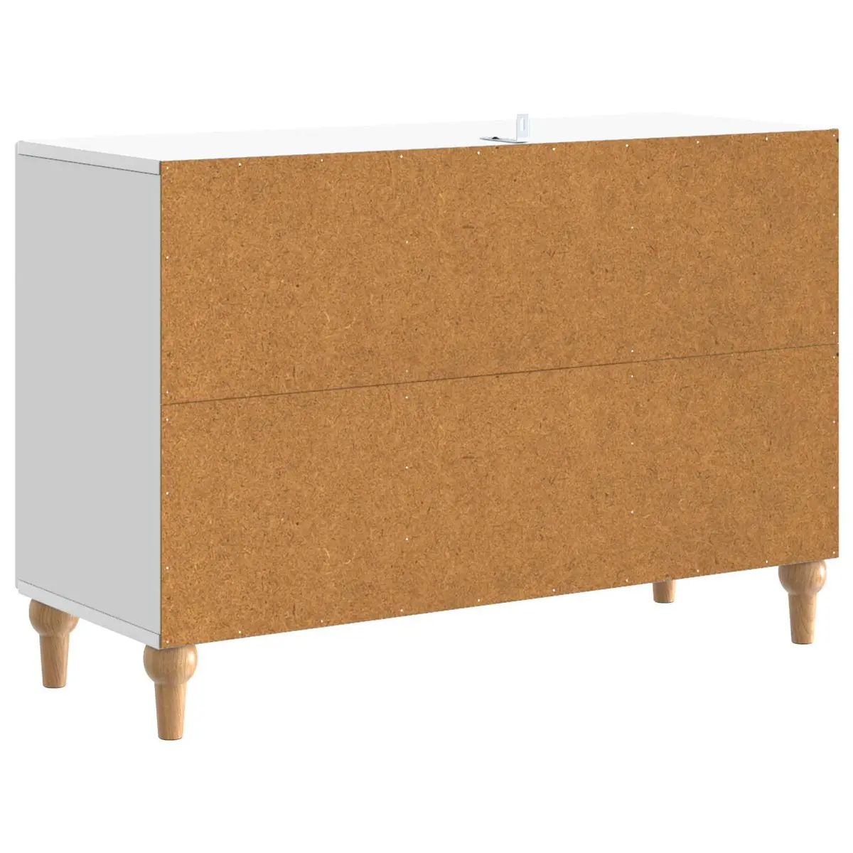 White Modern TV Cabinet with Drawer