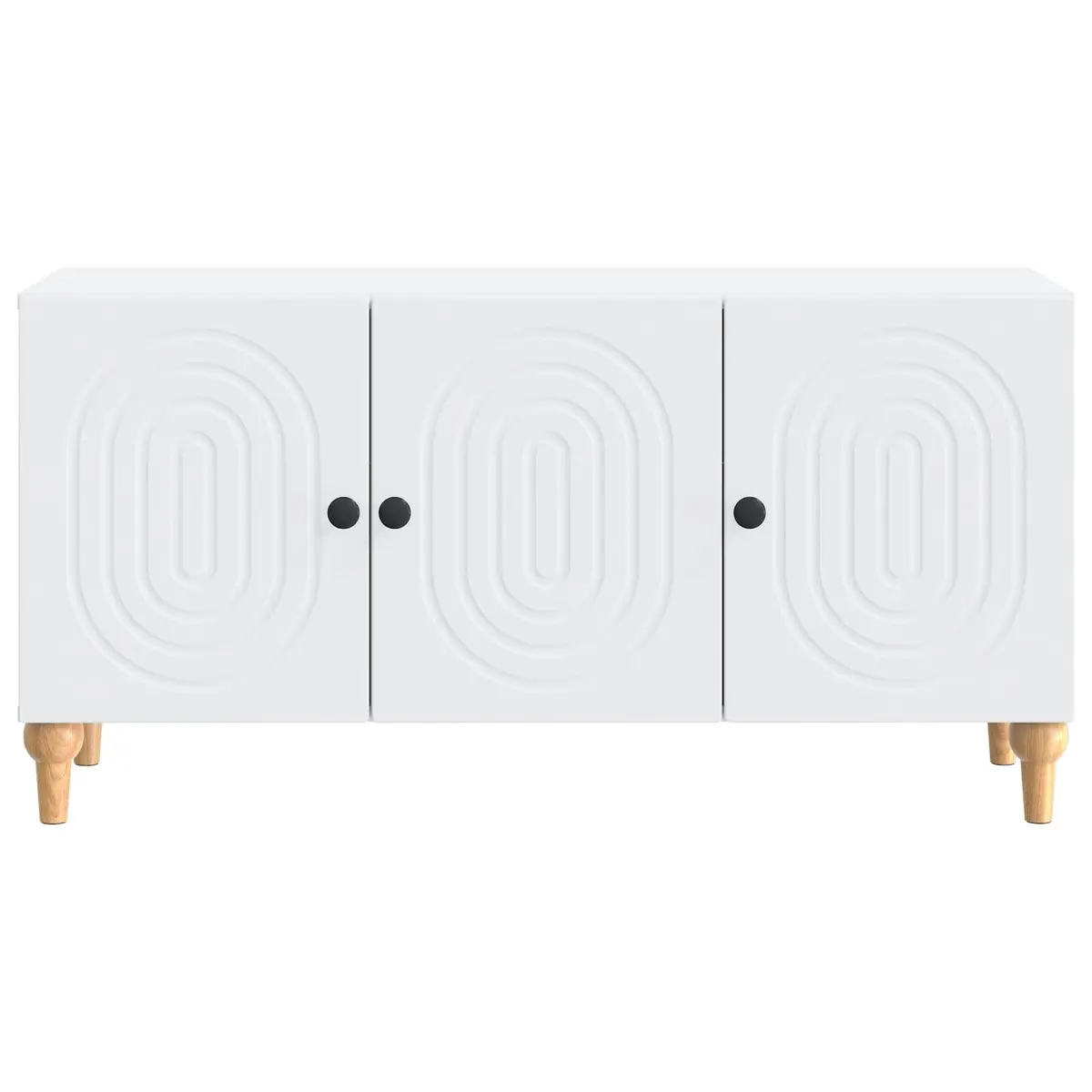TV Cabinet Living Room White 99 x 34.5 x 50 cm
