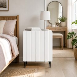 Specifications of White Bedside Cabinet 43 x 34.5 x 52 cm