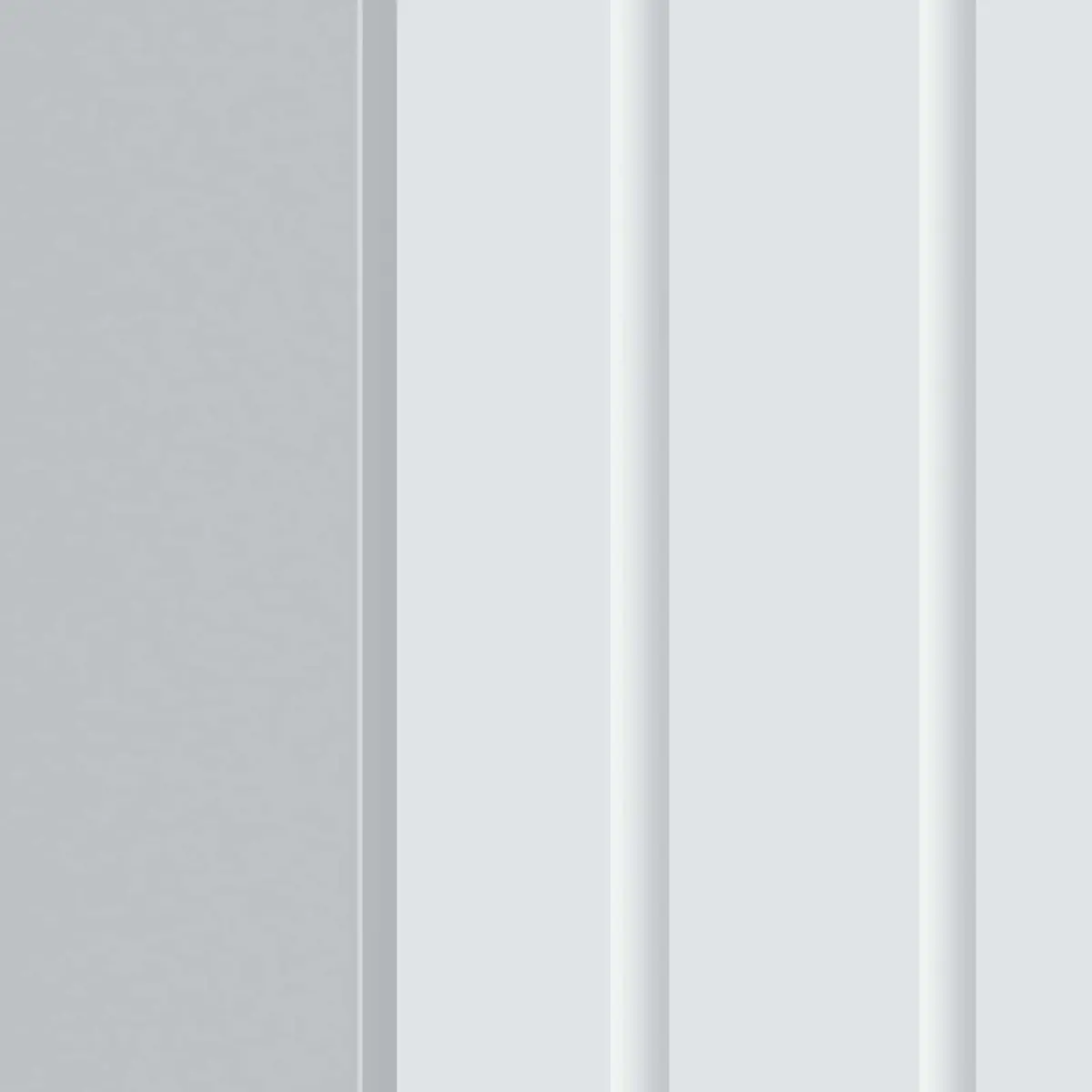 White Bedside Cabinet 43 x 34.5 x 52 cm